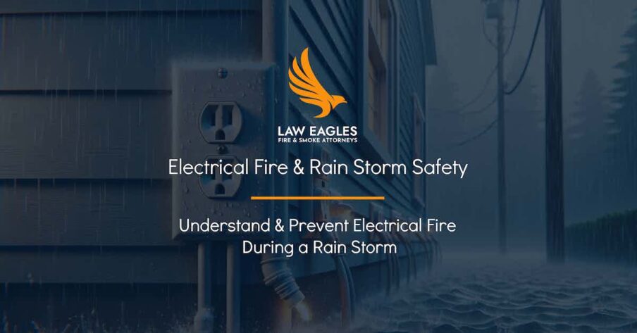 Electrical Fire Rain Storm